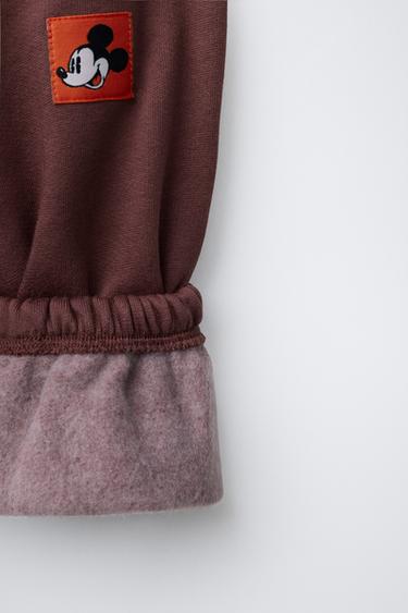 MICKEY MOUSE © DISNEY JOGGING SWEATSHIRT AND JOGGER TROUSERS SET - Burgundy by Zara - Image 5