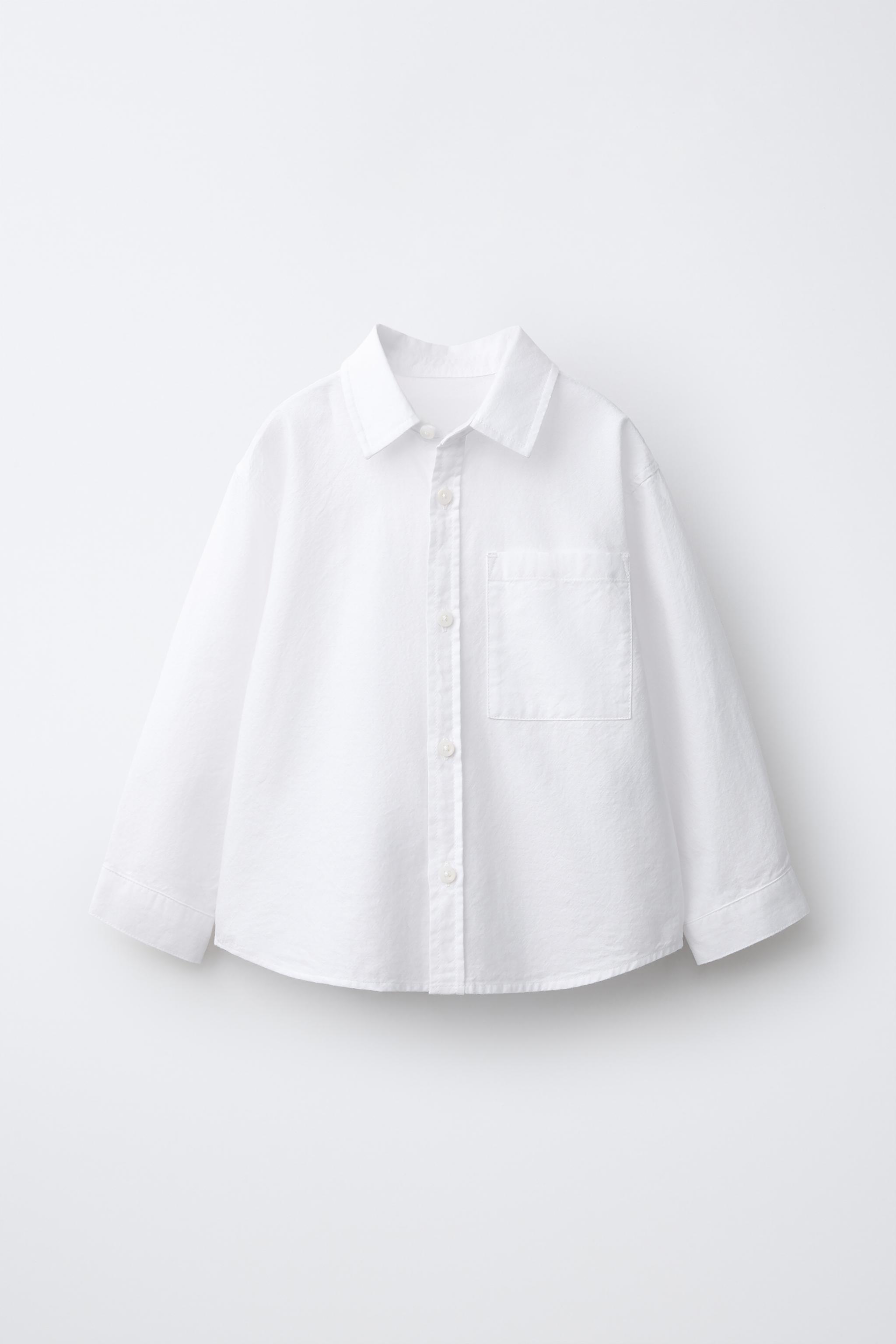 OXFORD POCKET SHIRT — White