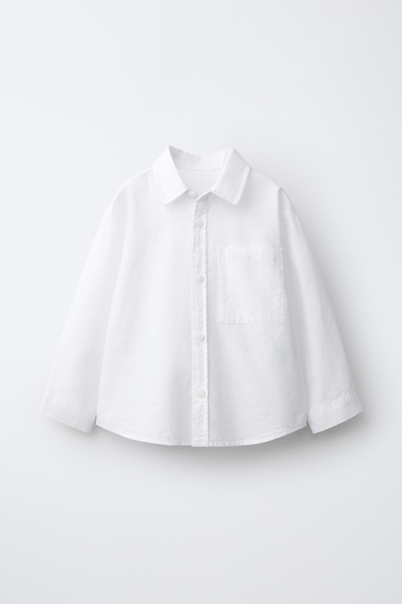 OXFORD POCKET SHIRT — White