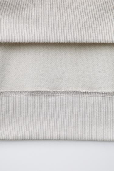 GRAFFITI LABEL SWEATSHIRT - Ecru by Zara - Image 3