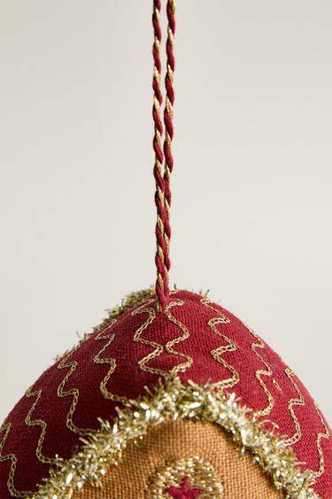 HOUSE CHRISTMAS TREE DECORATION — Multicolored 2