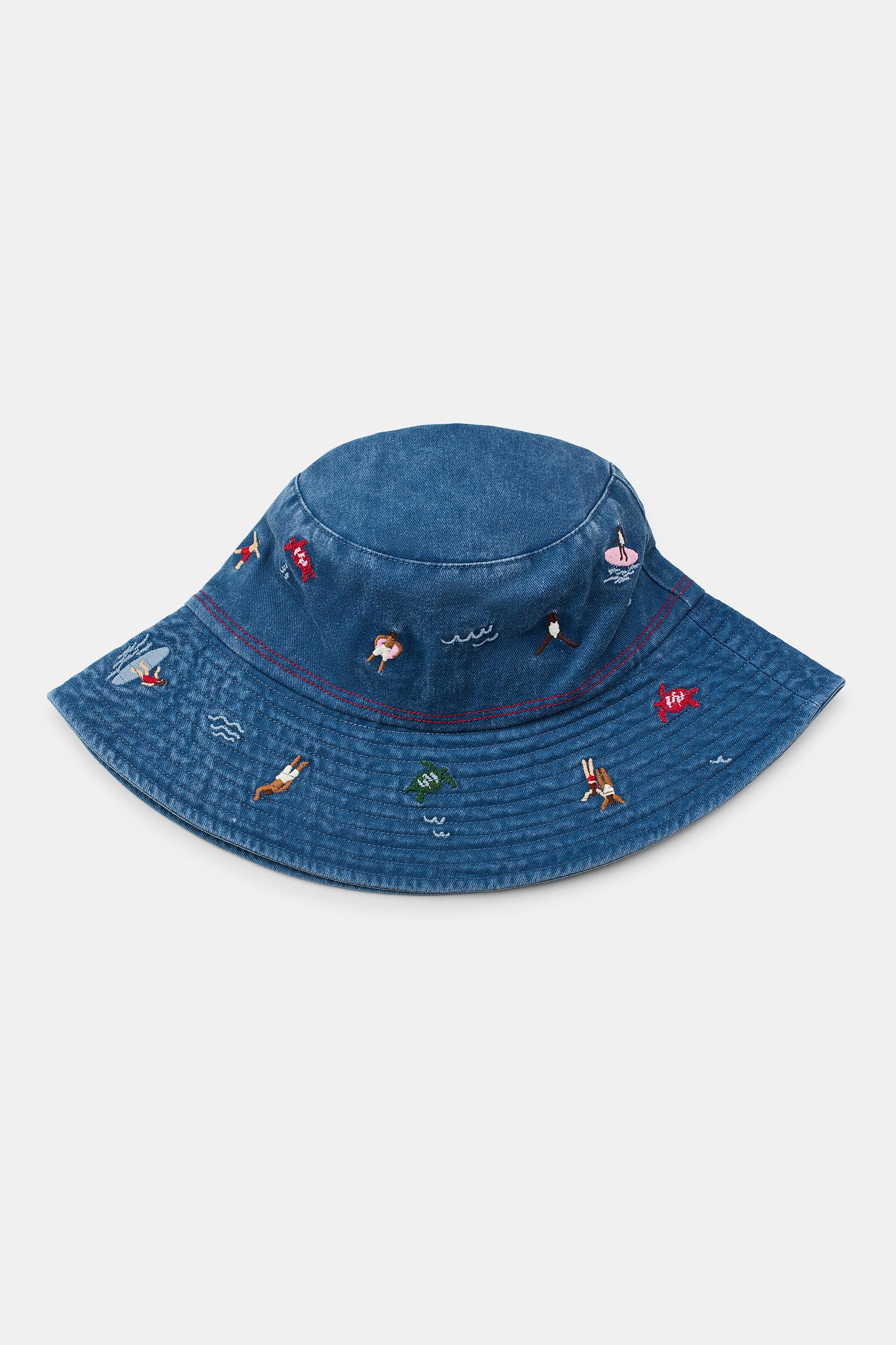EMBROIDERED BUCKET HAT