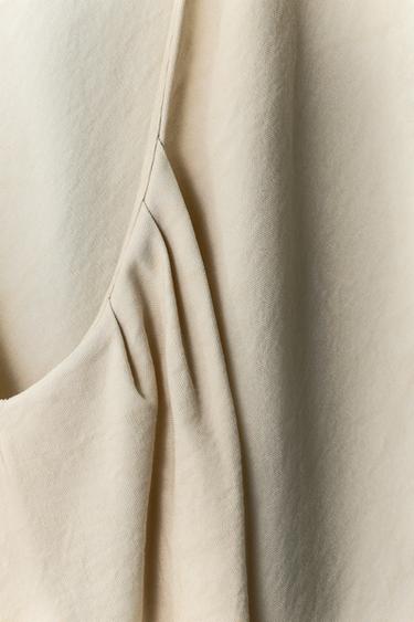 ZW COLLECTION OPEN BACK TOP - Sand by Zara - Image 10