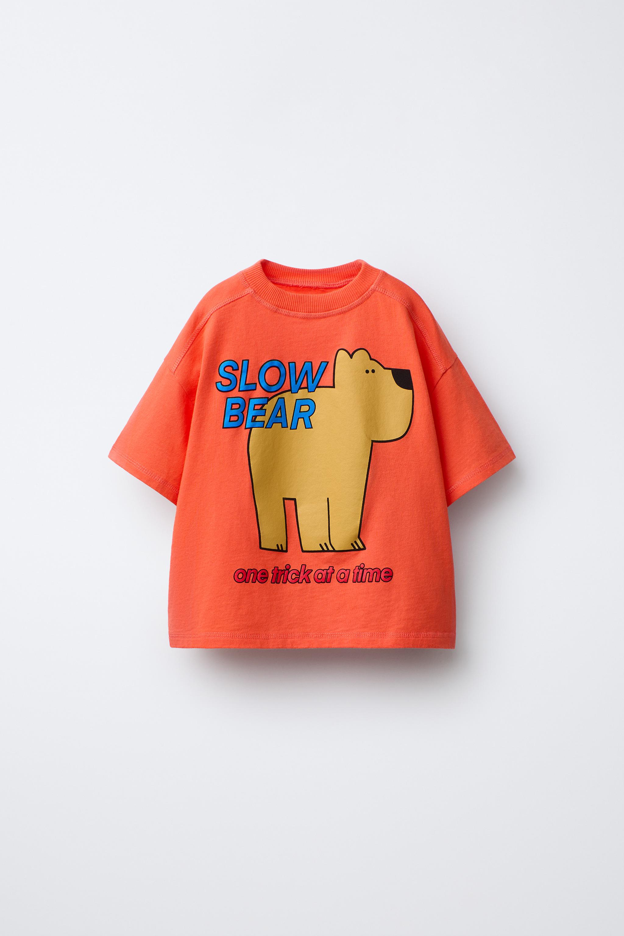 BEAR PRINT T-SHIRT