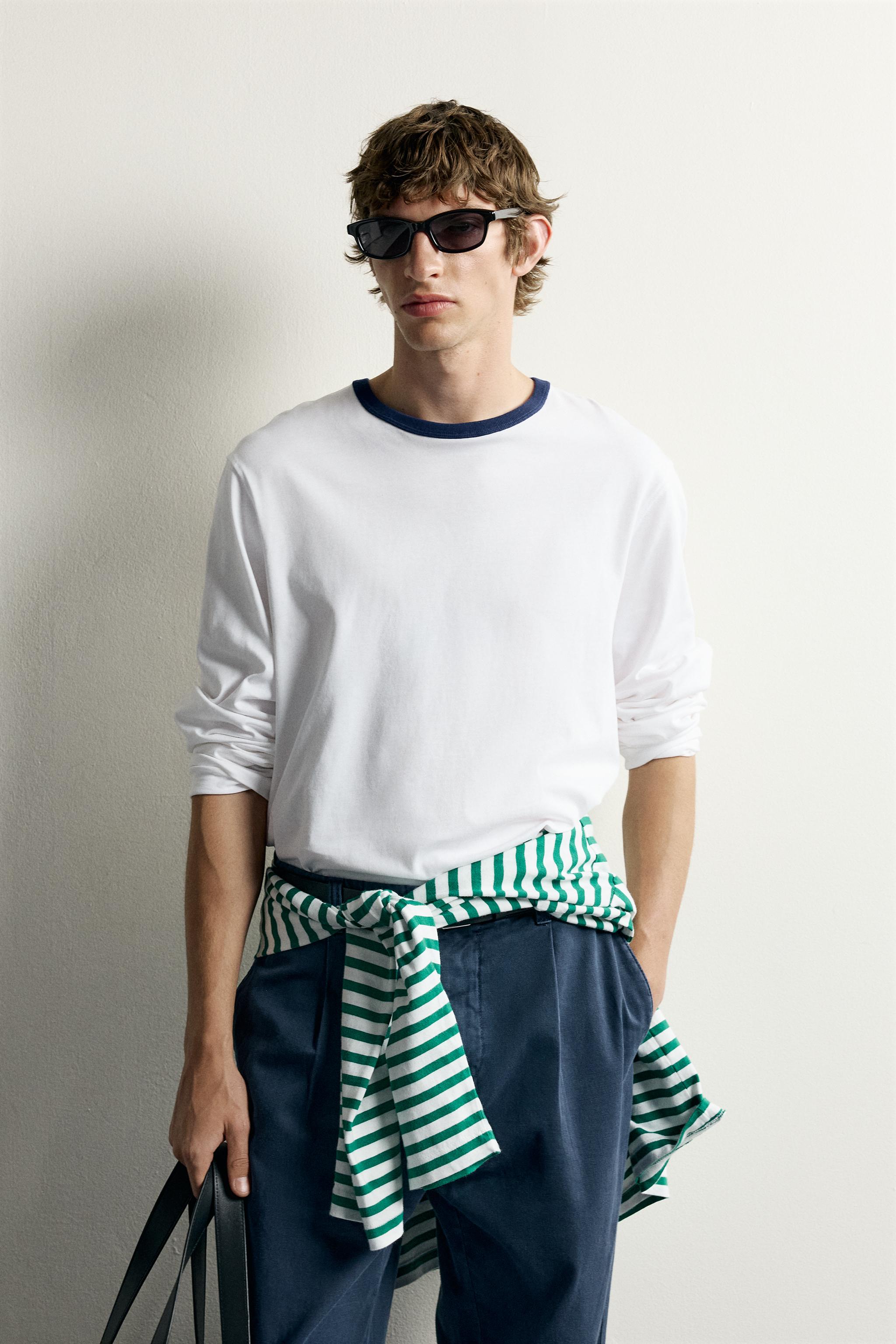 T-SHIRT CONTRASTE 0FR. PARIS X ZARA
