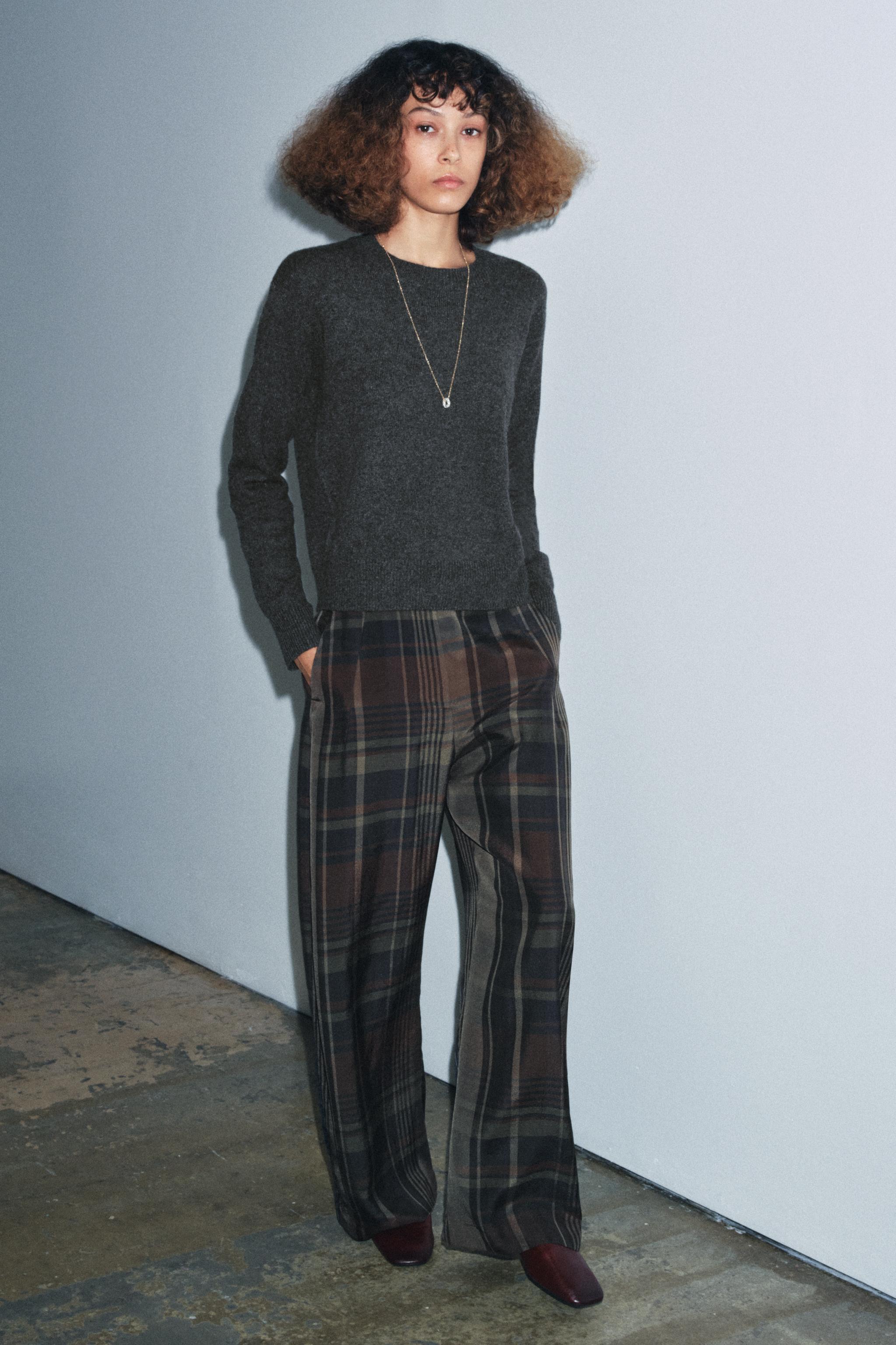 100% カシミヤセーター - カーボングレー | ZARA Japan / 日本