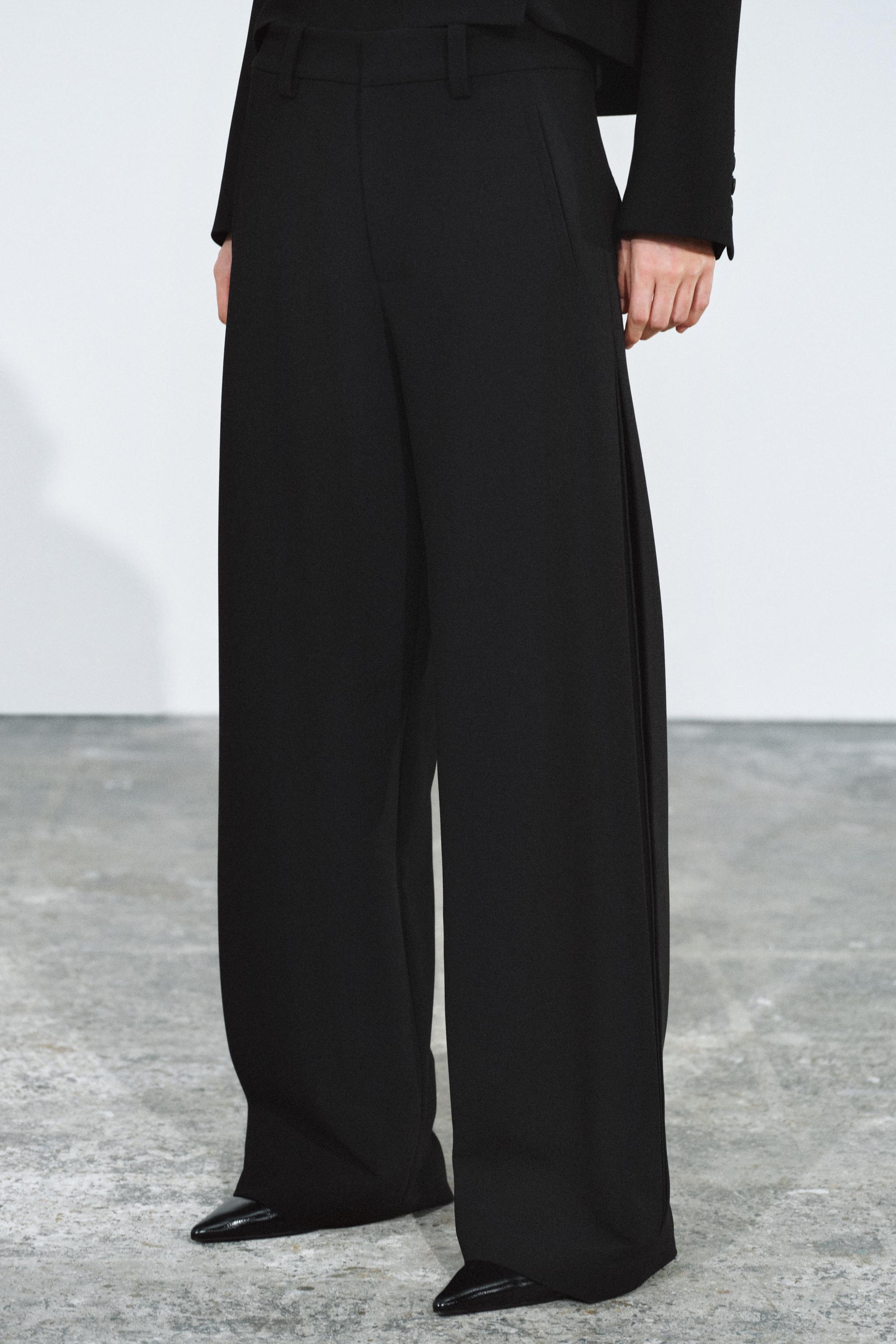 SIDE PLEATED ZW COLLECTION PANTS
