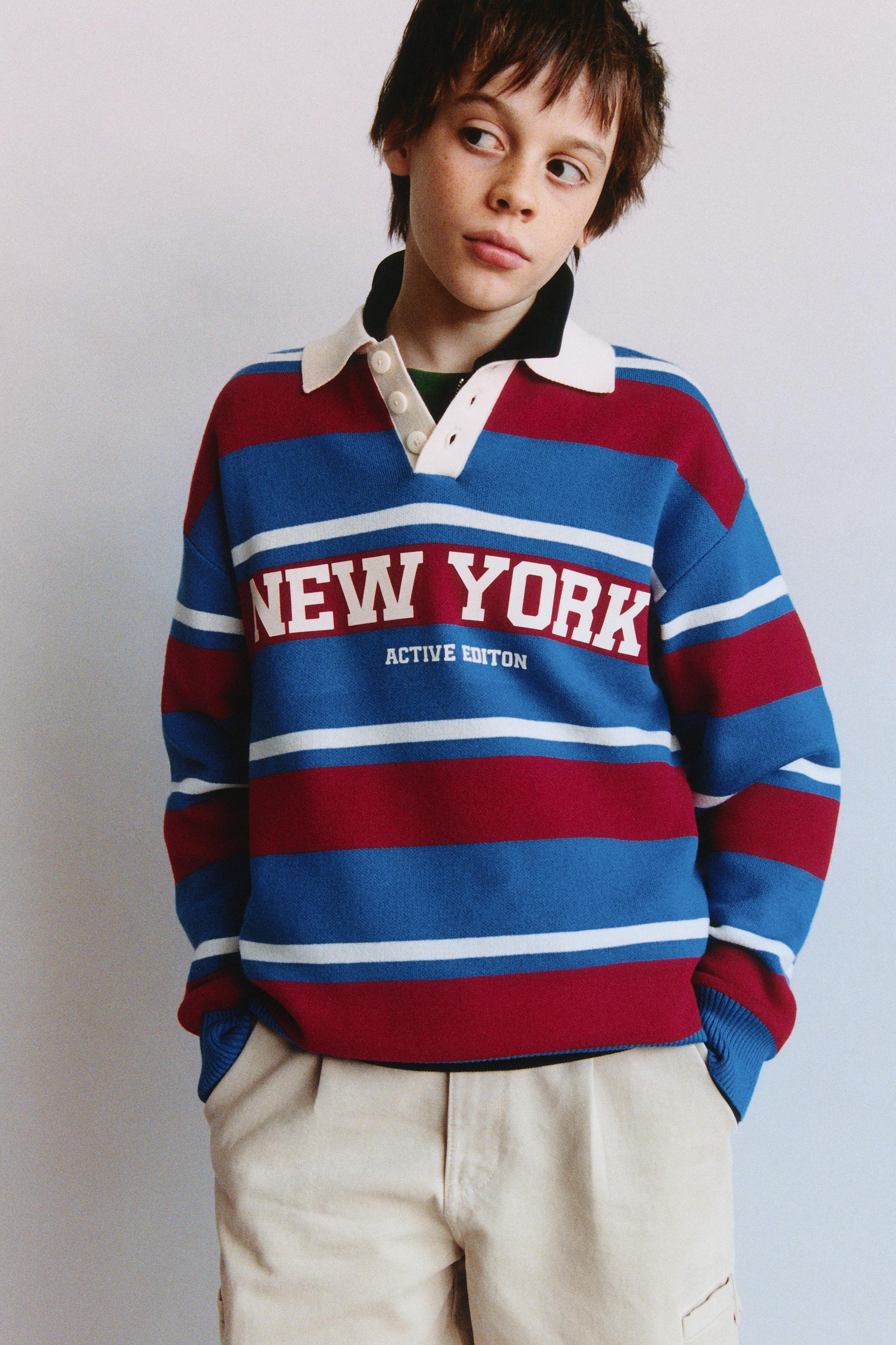 VARSITY KNIT POLO SHIRT