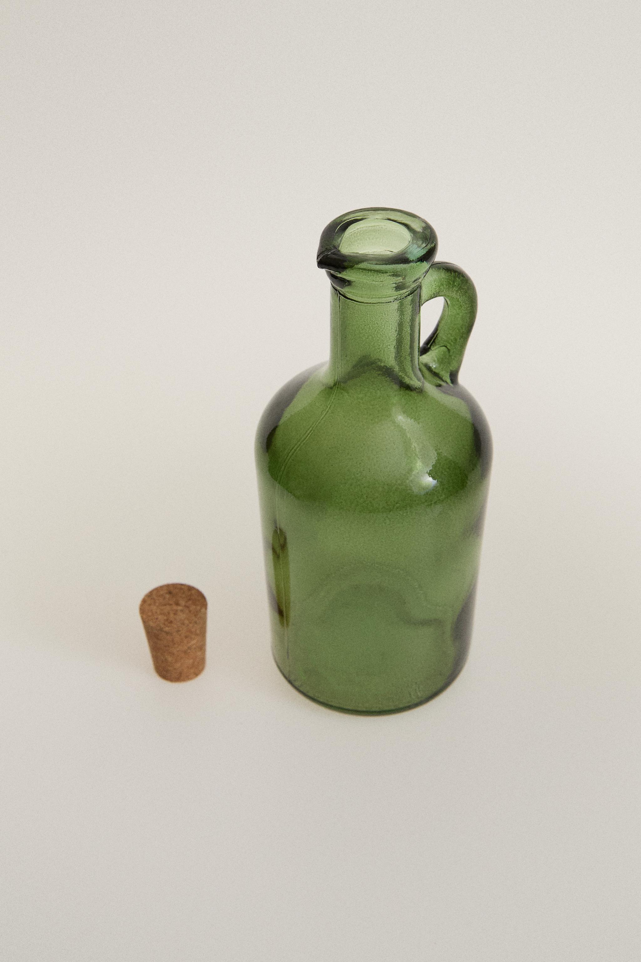 Zara GLASS CRUET WITH CORK STOPPER — фото 2