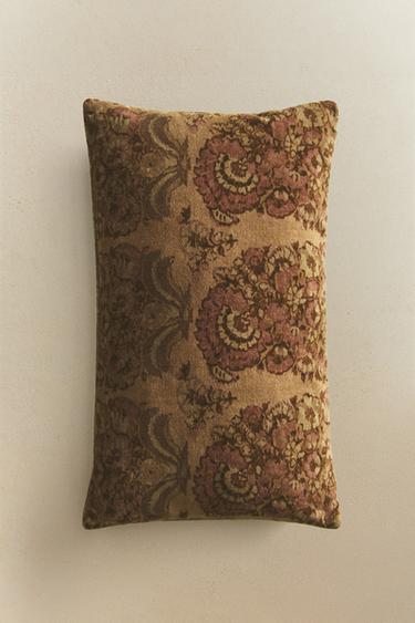 HOUSSE DE COUSSIN VELOURS - Beige de Zara - Image 4