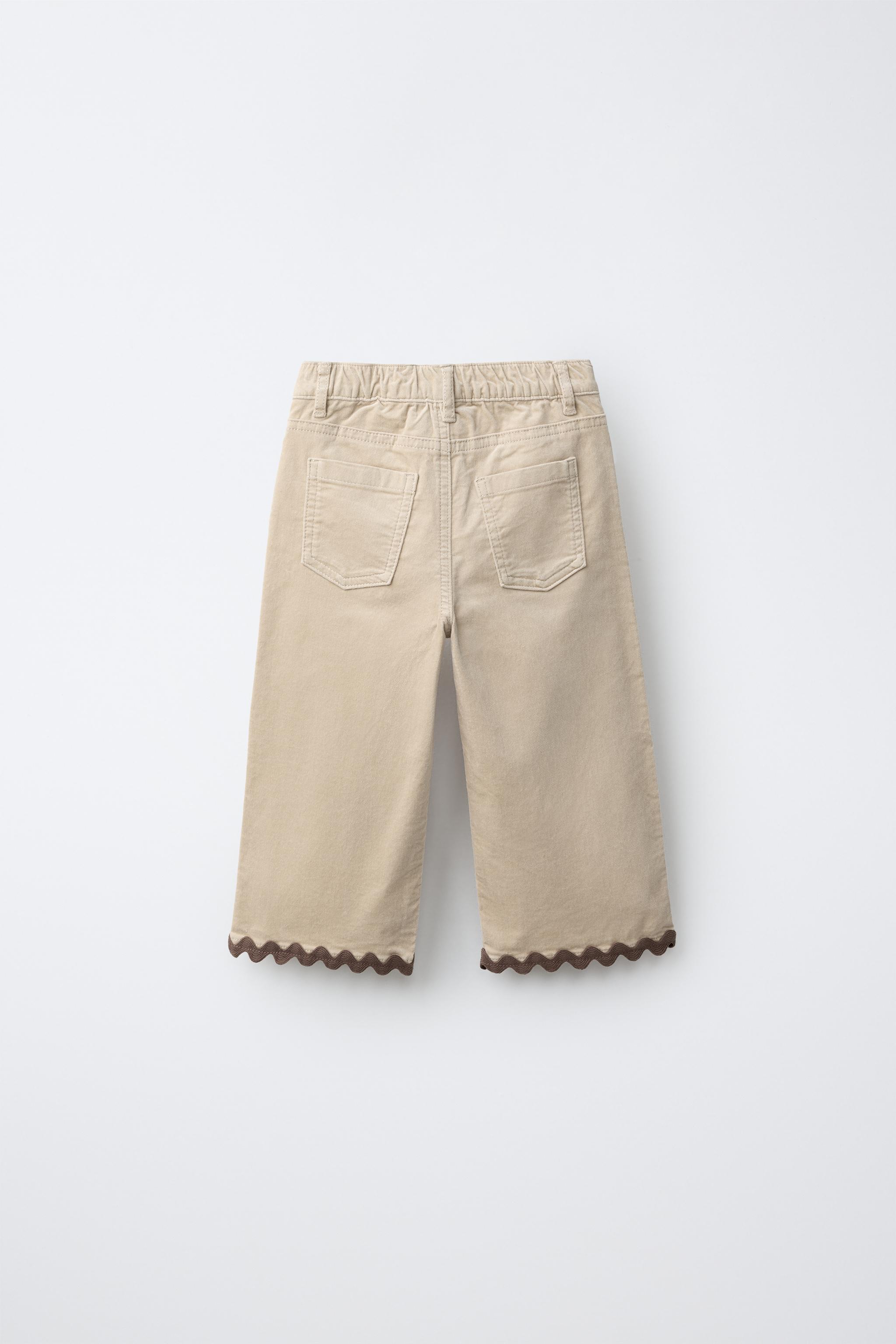 ONDULINA VELVET CULOTTE PANTS