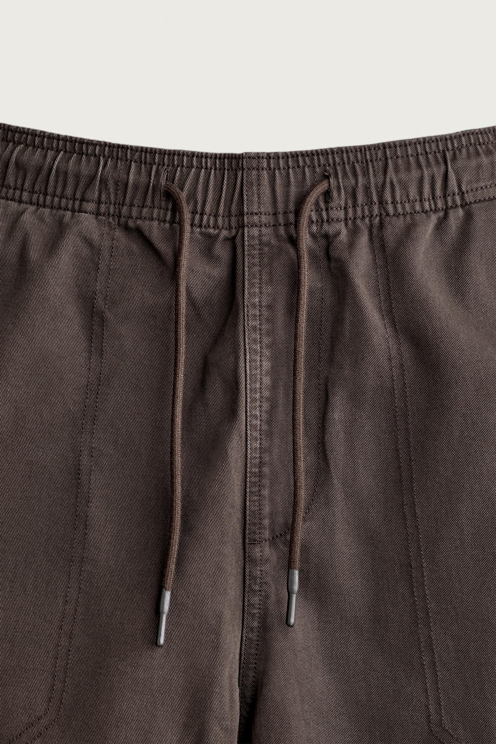 SHORT RELAXED FIT DÉLAVÉ