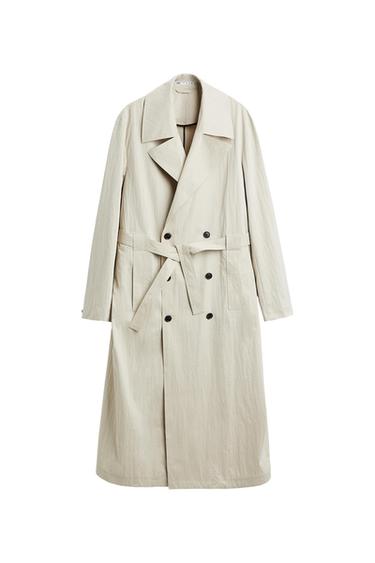 OVERSIZED TECHNICAL TRENCH COAT