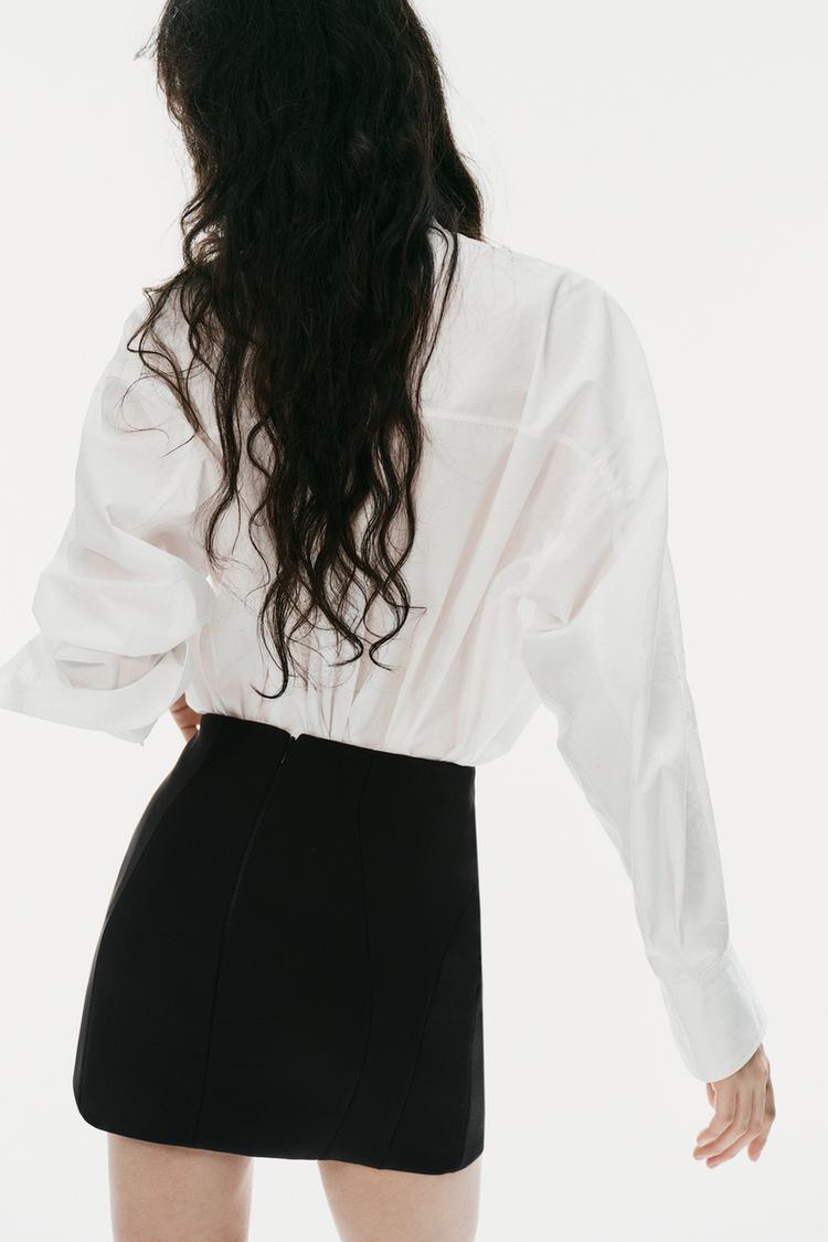 Falda mini estilo corsé 5