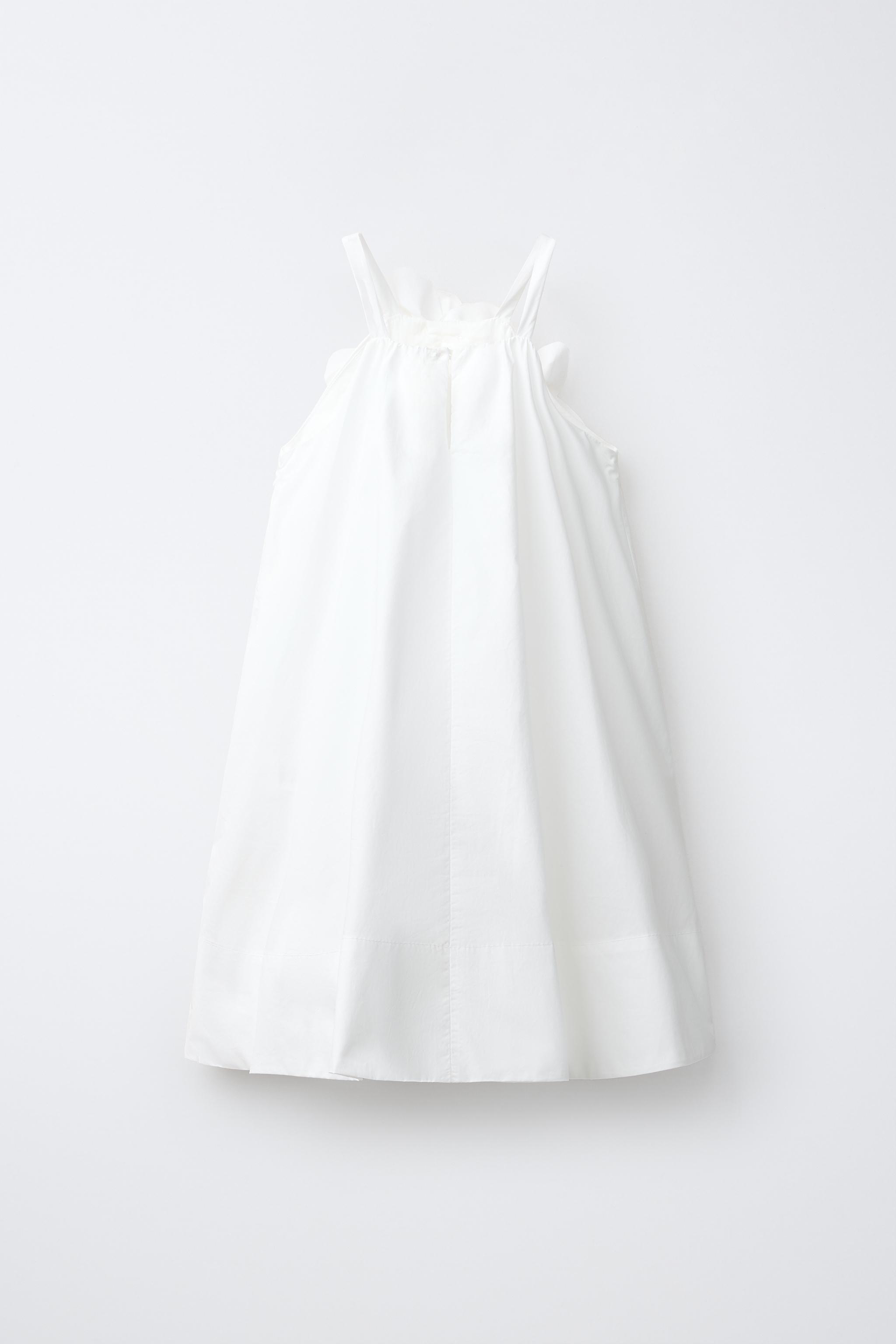 FLORAL POPLIN DRESS