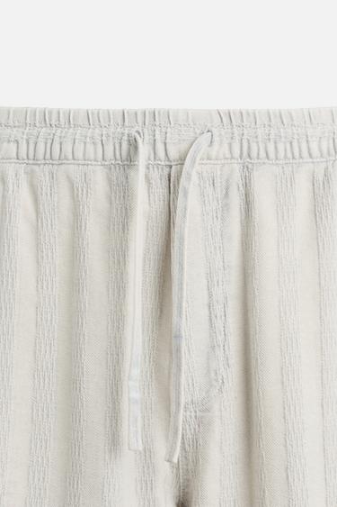 PANTALON COUPE DÉCONTRACTÉE JACQUARD - Iceberg de Zara - Image 8
