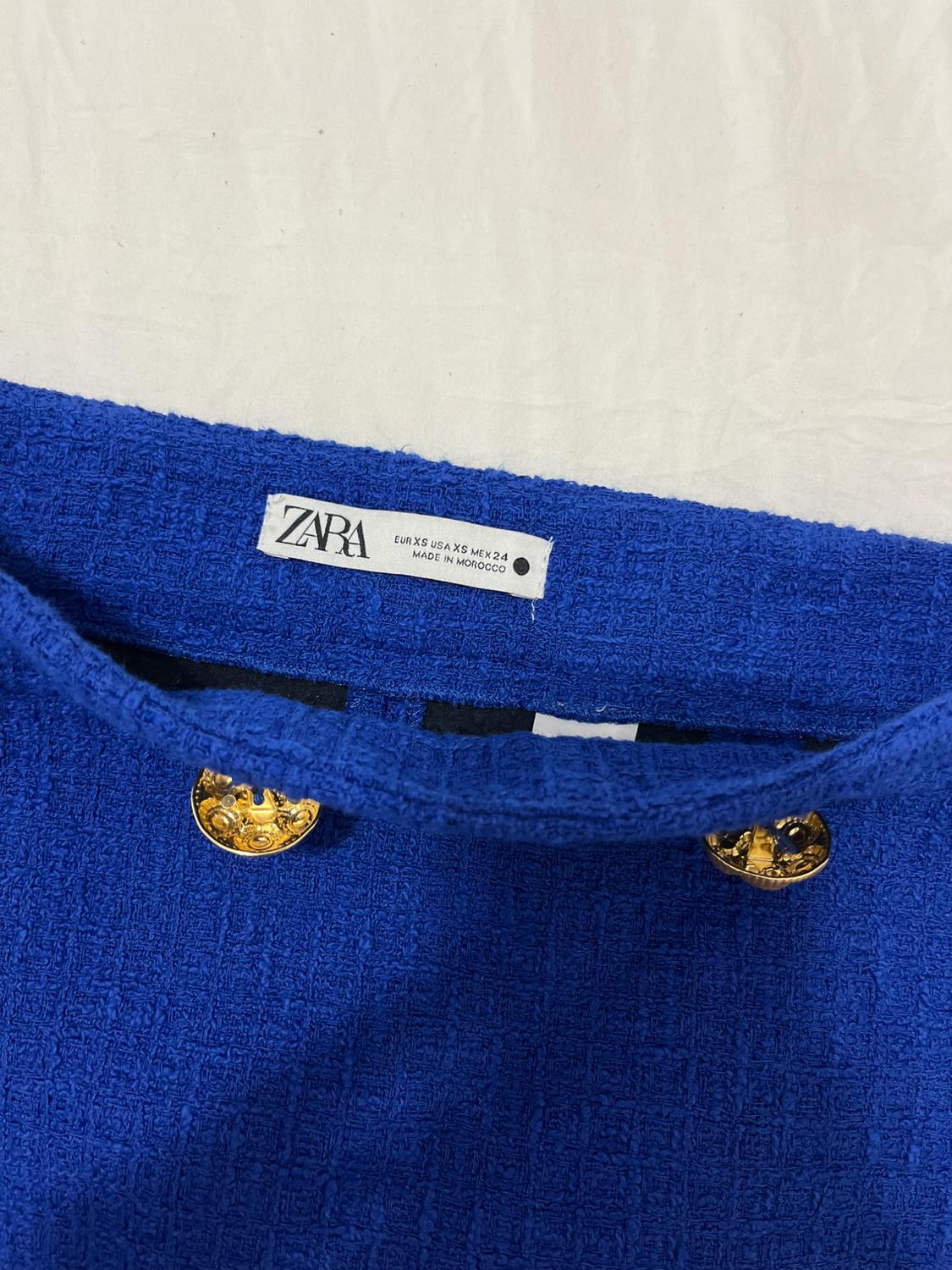TEXTURED MINI SKIRT - Image 3