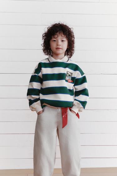 BALLOON WAFFLE-KNIT TROUSERS - Ecru by Zara