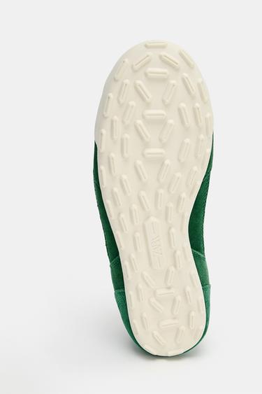 BASKETS RUNNING - Vert de Zara - Image 6