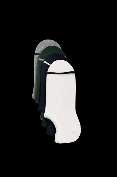 4-PACK OF NO-SHOW SOCKS - various by Zara - Image 0