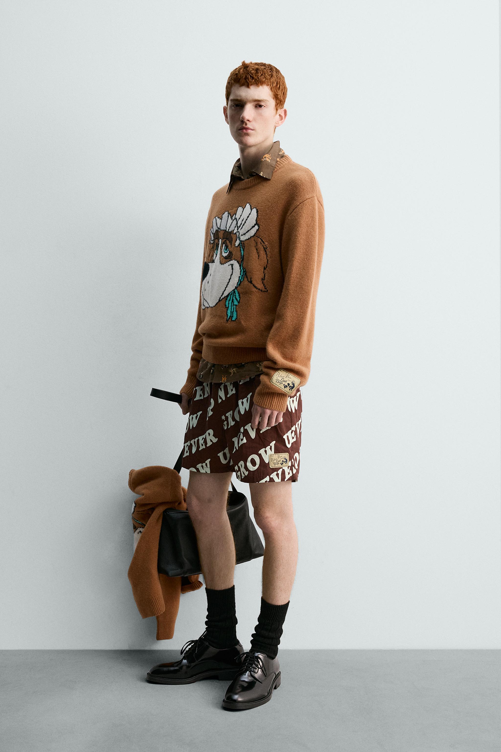 WOOL JUMPER NANA PETER PAN HARRY LAMBERT FOR ZARA X DISNEY