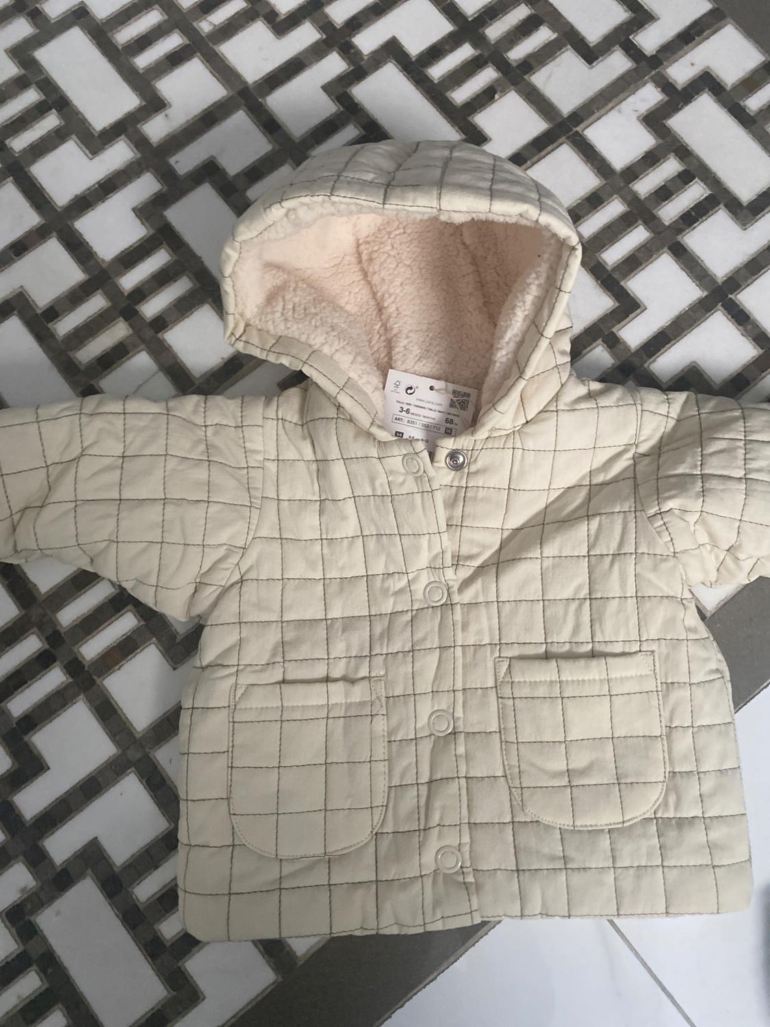 FAUX SHEARLING QUILTED JACKET - Image 3