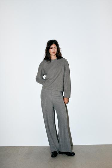 SOFT SWEATSHIRT - Anthracite grey by Zara