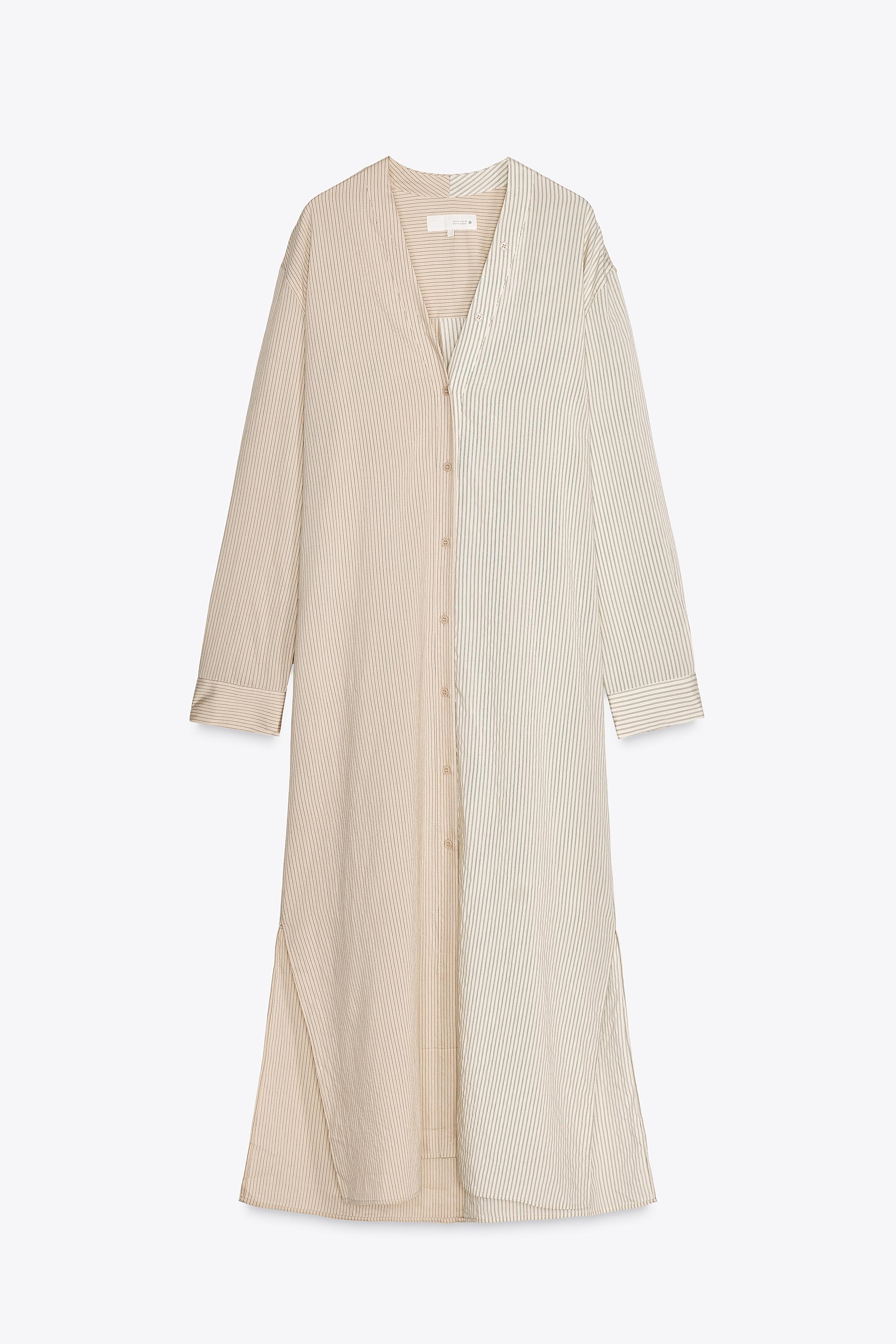 ストライプドレスワンピース – レディース | ZARA 日本