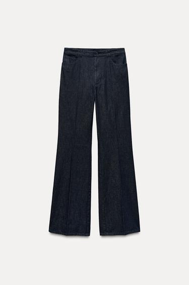 JEANS ZW COLLECTION RECTOS TIRO ALTO - Azul de Zara