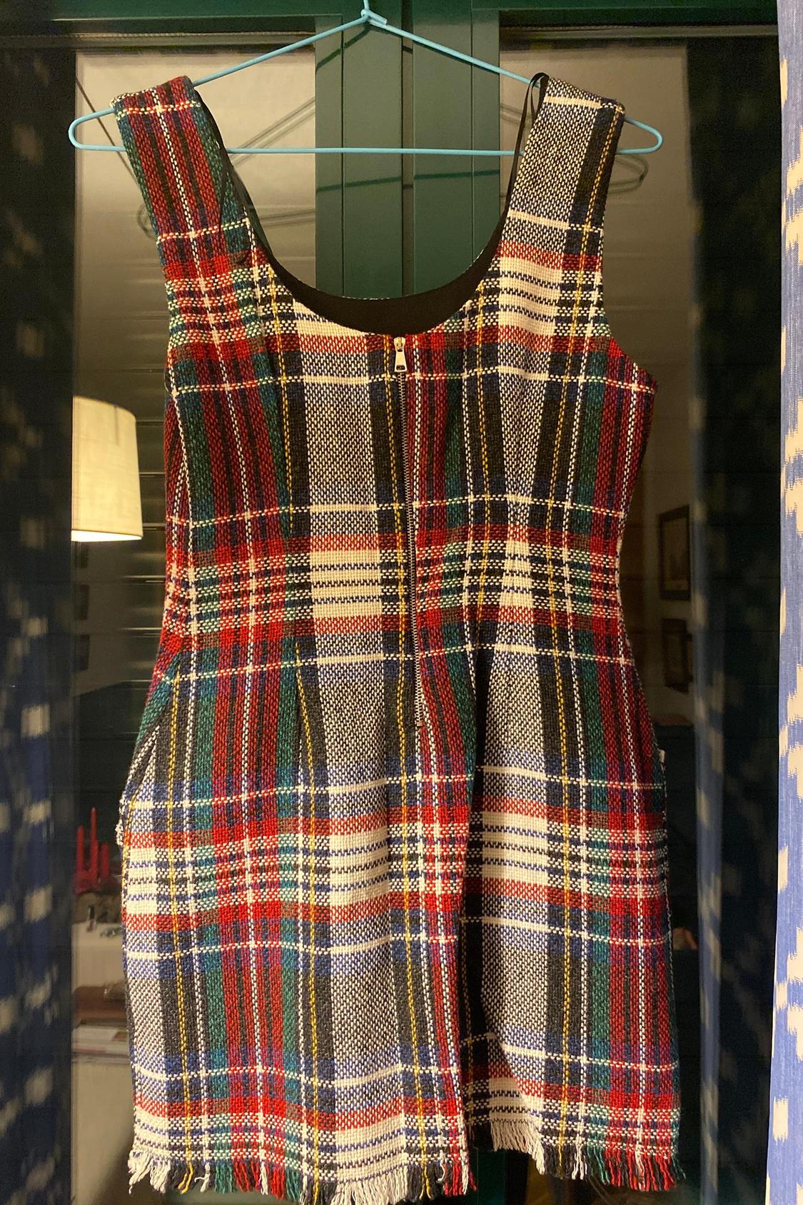 VESTIDO PICHI CUADROS ESCOCESES - Image 3