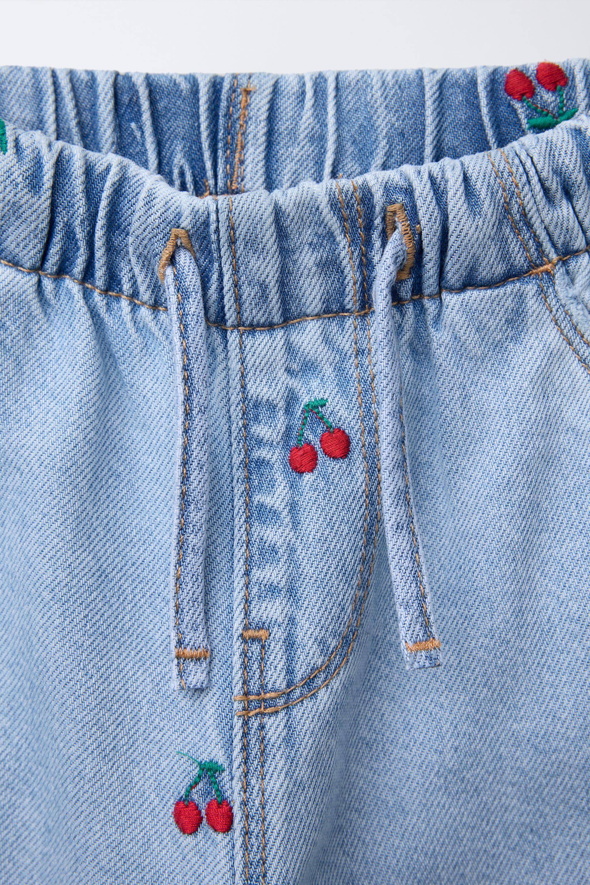 パンツ INTERRIS 23AW Wide-Leg Embroidered Denim SARTO WIDE EMBROIDERY DENIM PANTS 