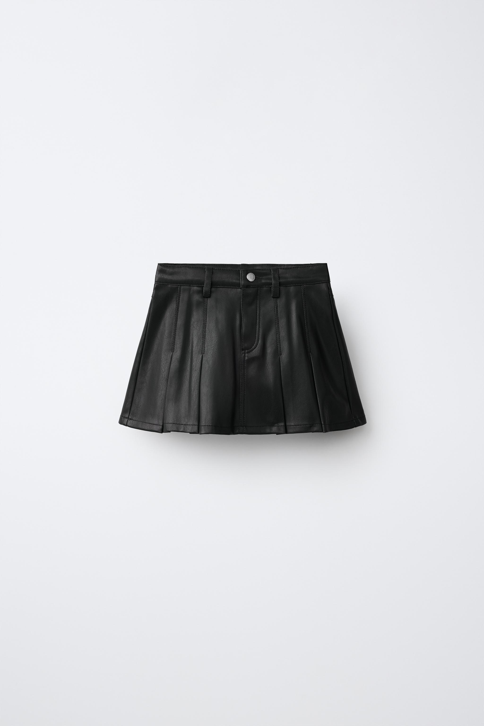 FALDA EFECTO PIEL TABLAS