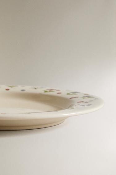 ASSIETTE ENFANT GRÈS FLORAL - Multicolore de Zara - Image 3