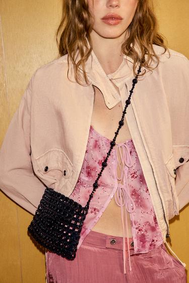 SAC BANDOULIÈRE ENVELOPPE - Noir de Zara - Image 1