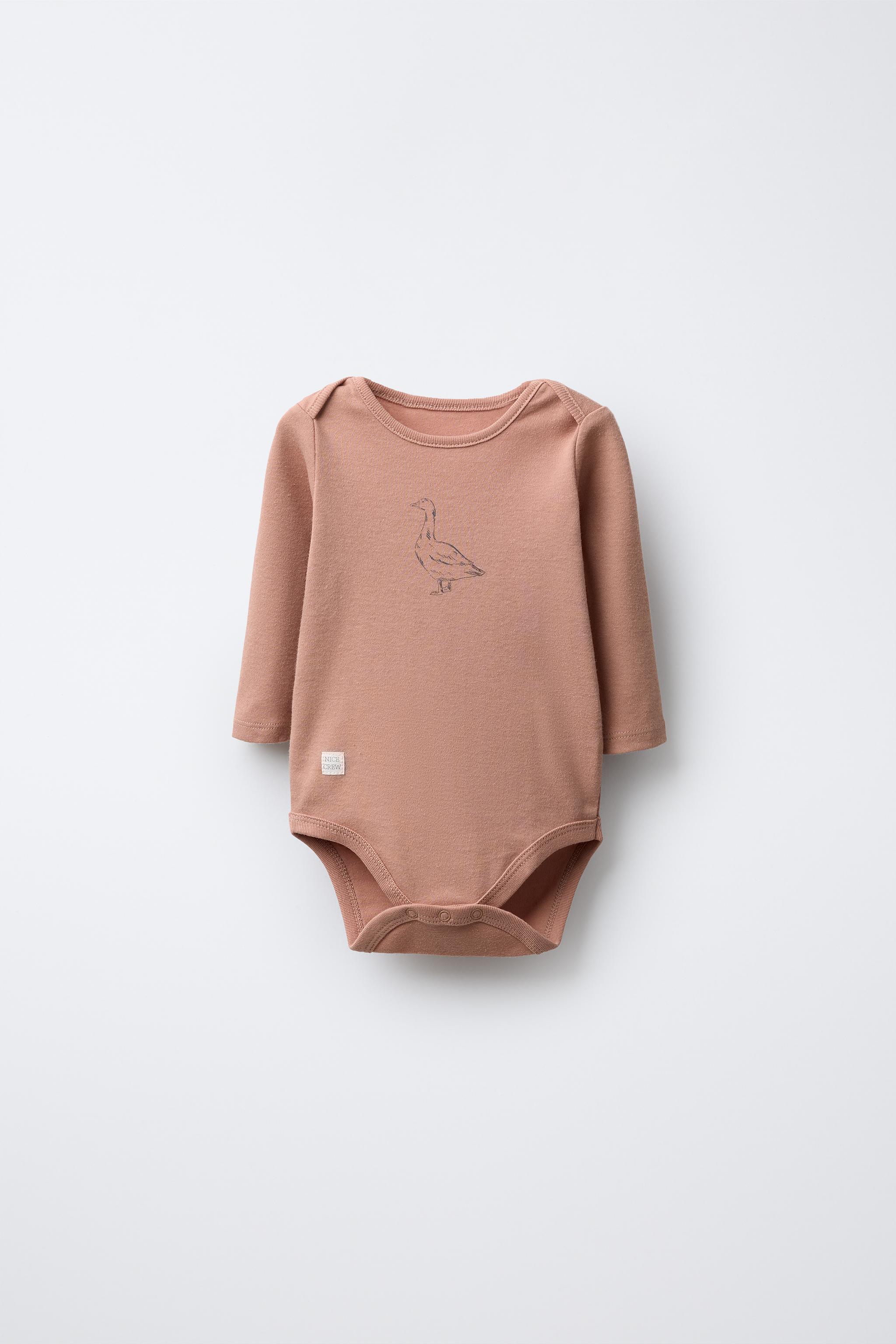FIVE-PACK ANIMAL BODYSUITS