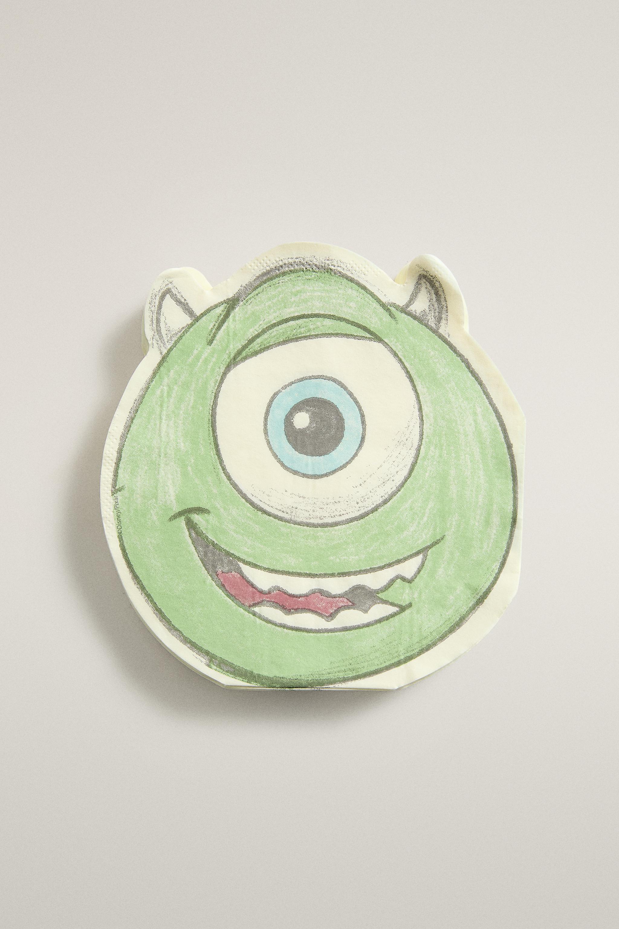 LOT DE SERVIETTES DE TABLE EN PAPIER MONSTRES & CIE ©DISNEY/PIXAR