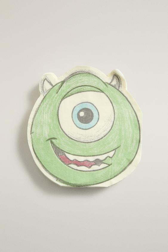 PACK OF CHILDREN’S MONSTERS, INC. ©DISNEY/PIXAR PAPER NAPKINS - Multicoloured by Zara - Image 0