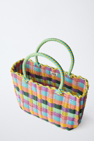 PANIER MULTICOLORE - Jaune de Zara - Image 3