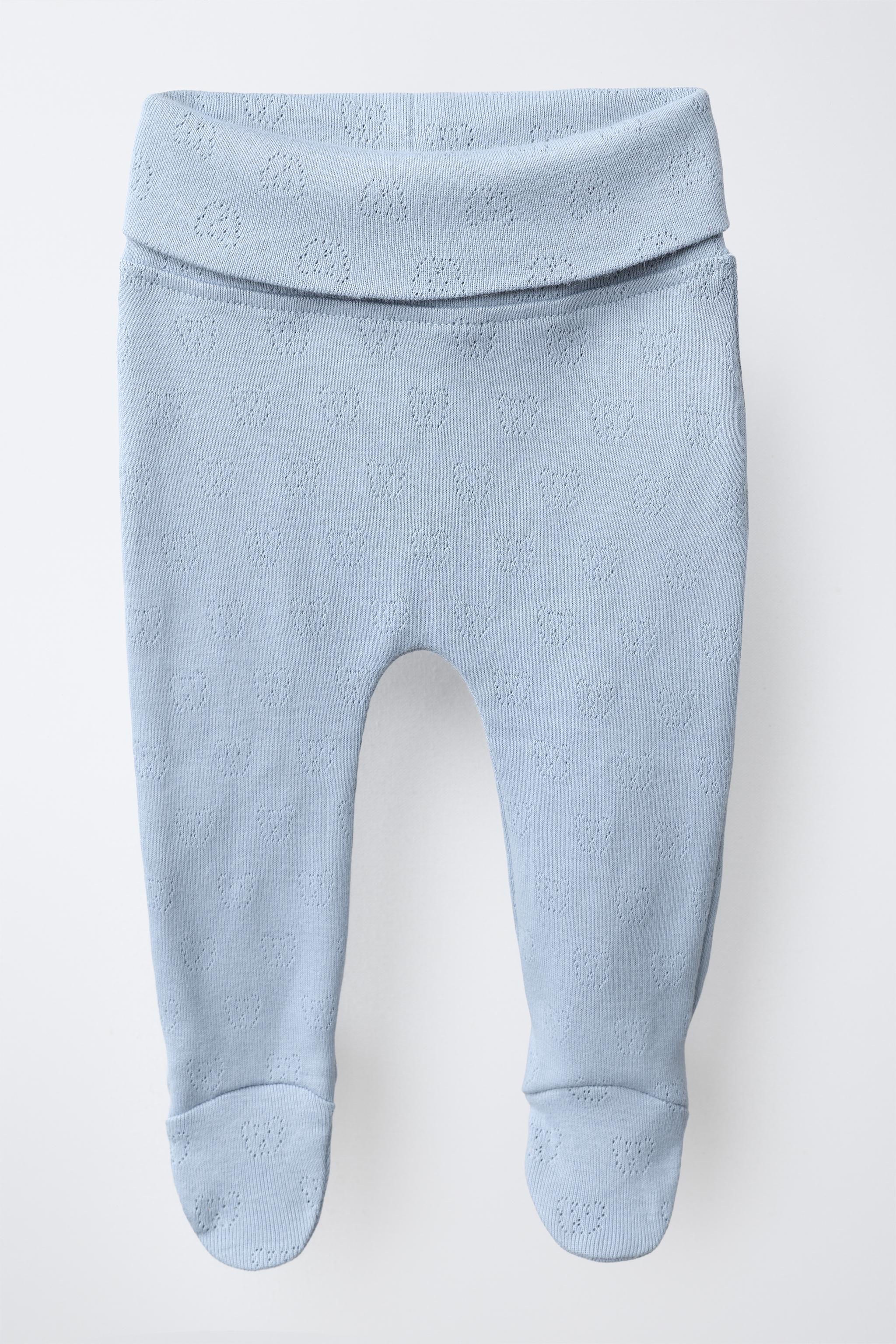 Zara HEART PRINT NEWBORN SET AND POUCH — фото 8