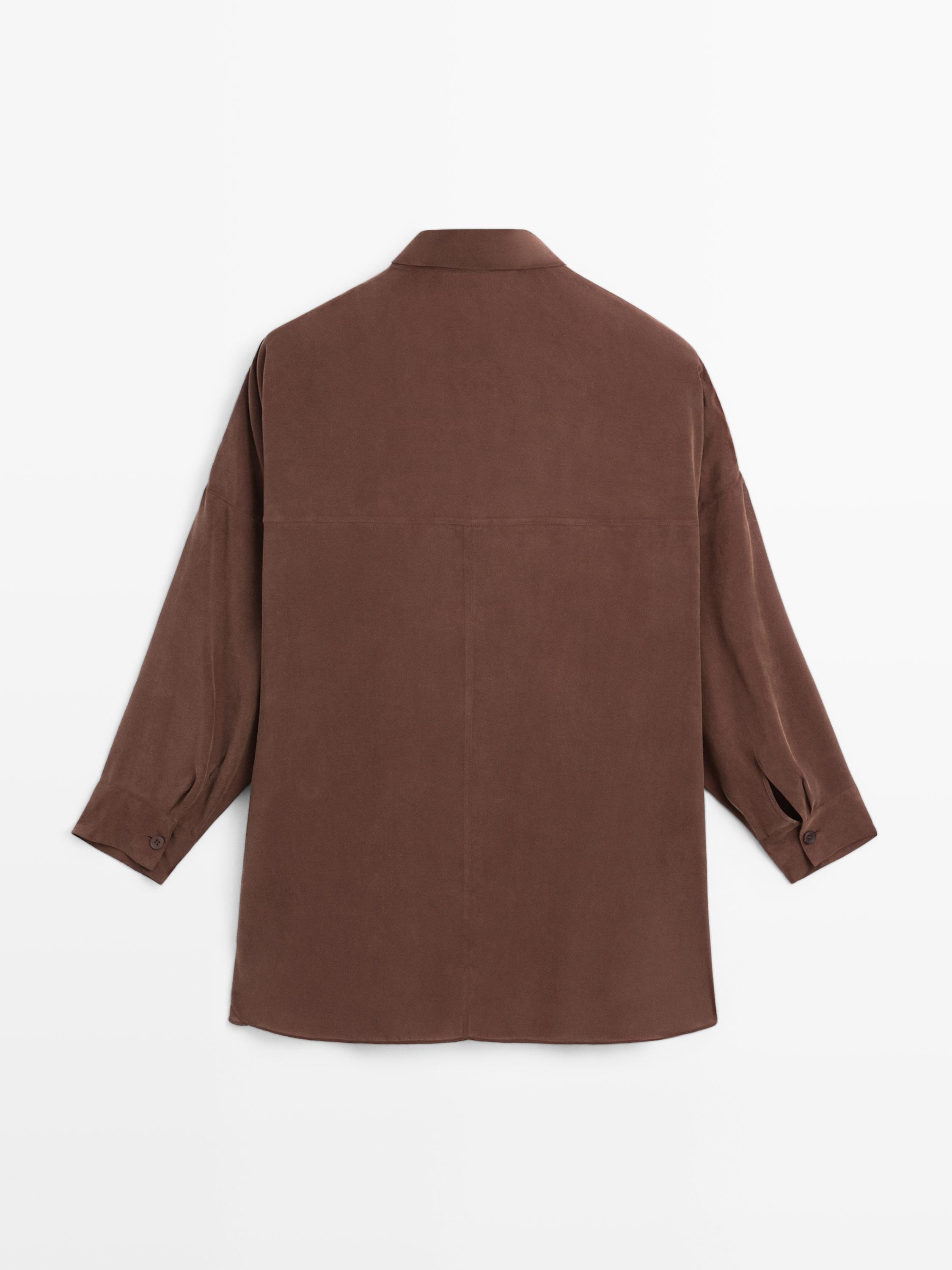 Chemisier long et fluide