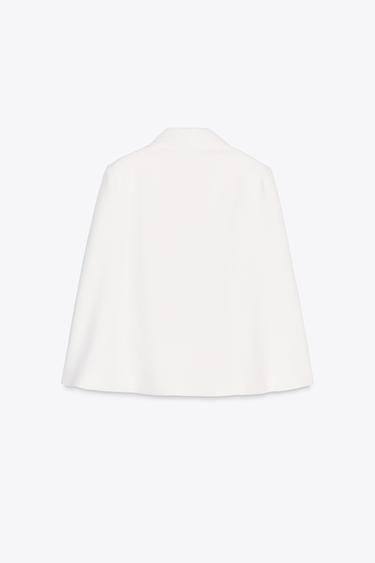 BLAZER CAPE COLLECTION ZW - Écru de Zara - Image 5