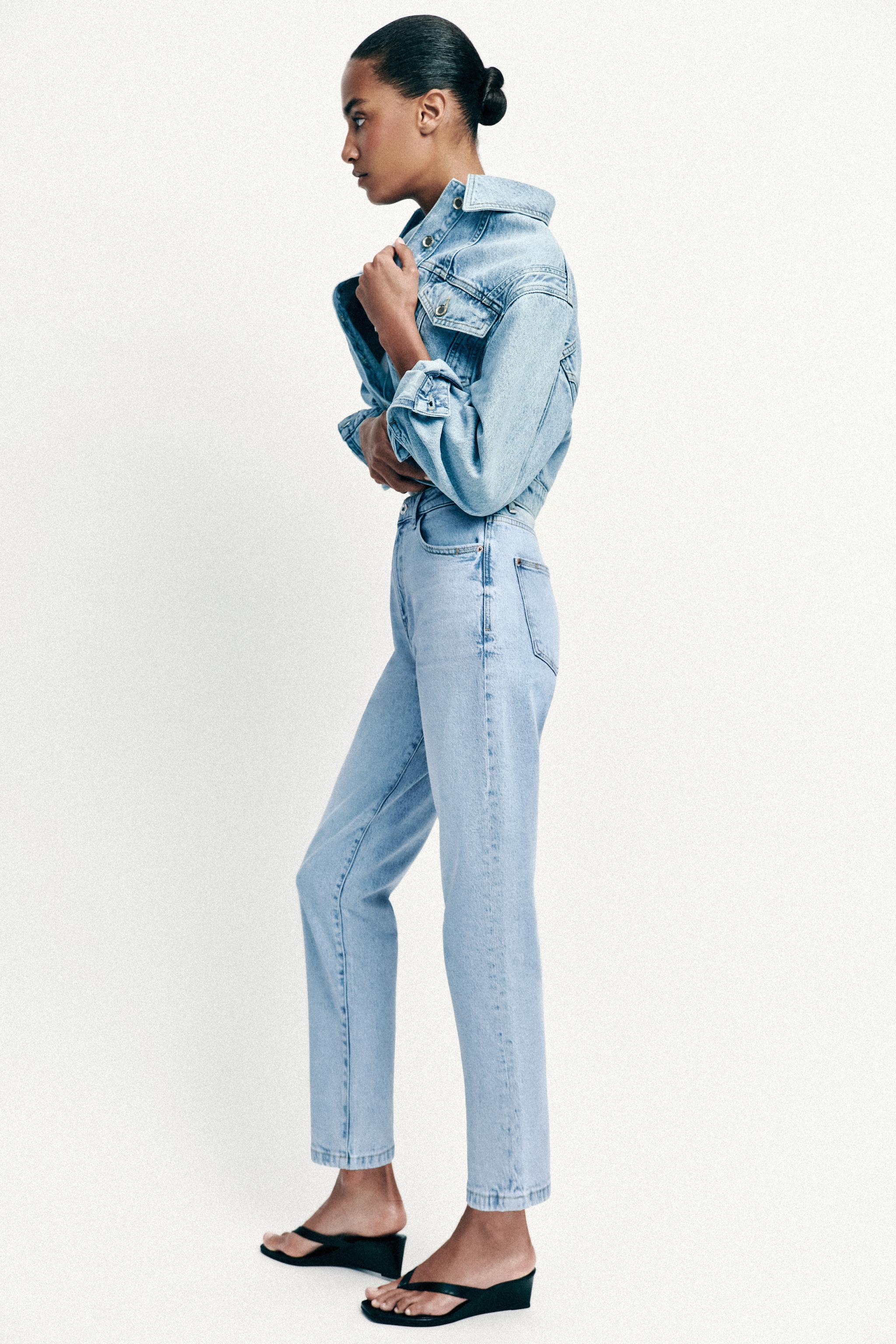 Z1975 MOM FIT YÜKSEK BEL JEAN - Görsel 5