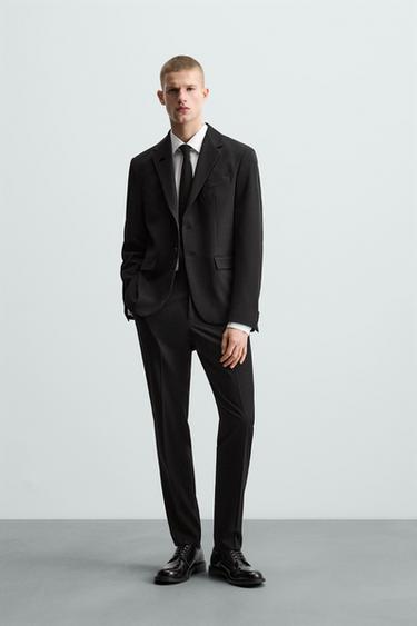 BLAZER DE TERNO CONFORT - Preto da Zara - Imagem 0