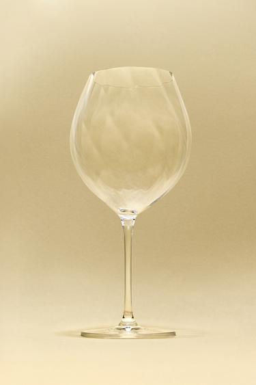 RAISED CRYSTALLINE WINE GLASS - 990 by Zara - Image 5