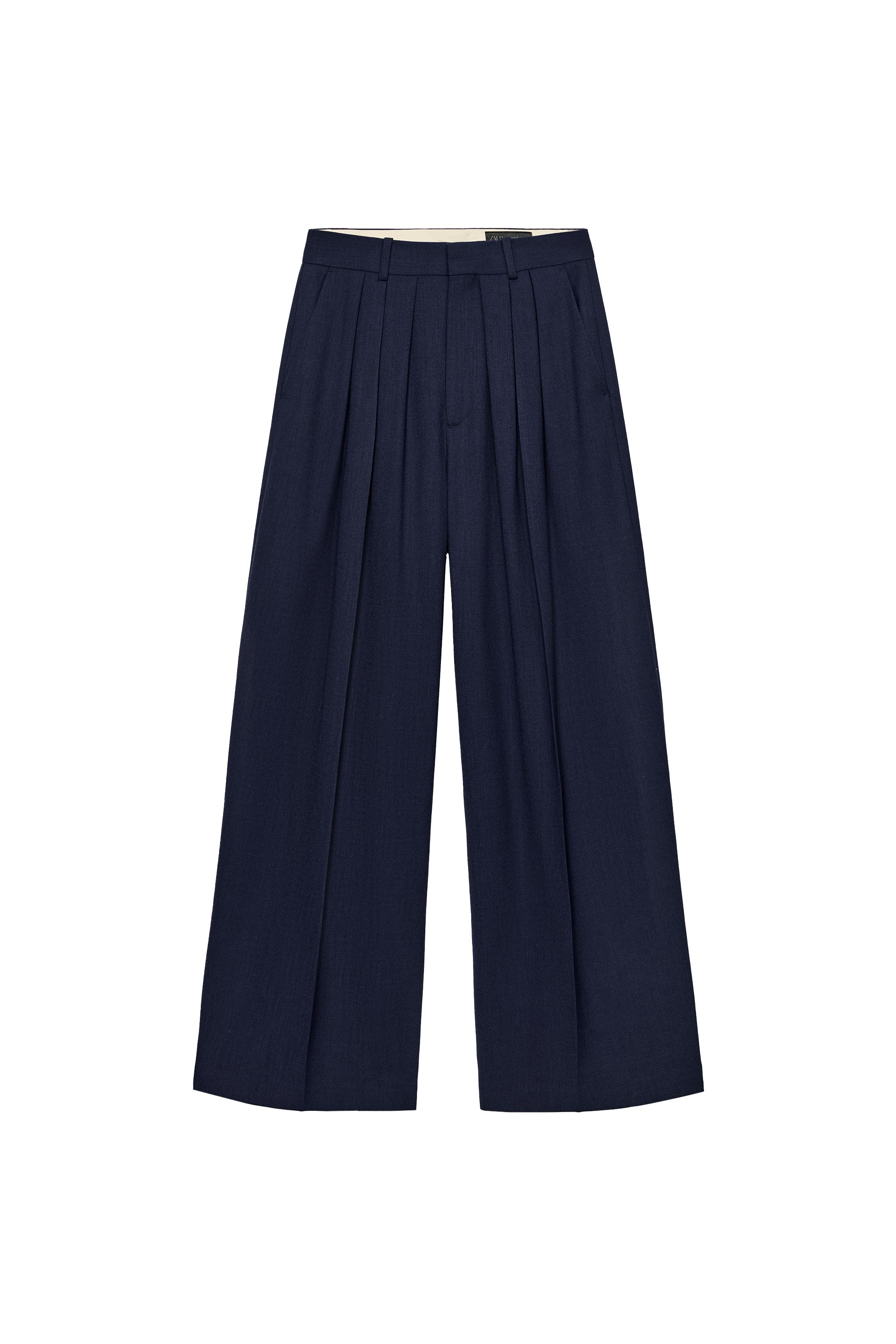 PANTALÓN ANCHO PLIEGUES ZW COLLECTION