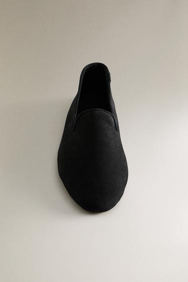 MOCASSIN CUIR - Noir de Zara - Image 4