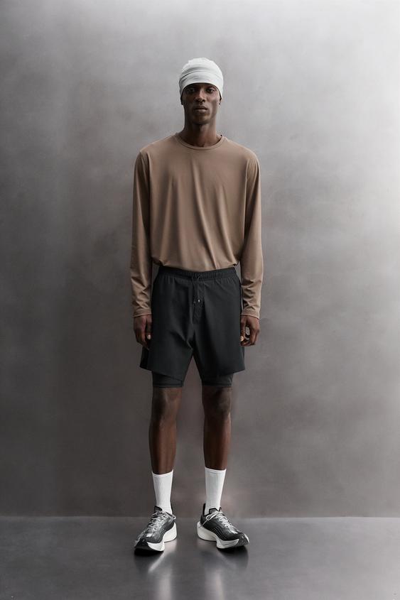 BASIC 2-IN-1 TRAINING SHORTS from Zara - $45.90