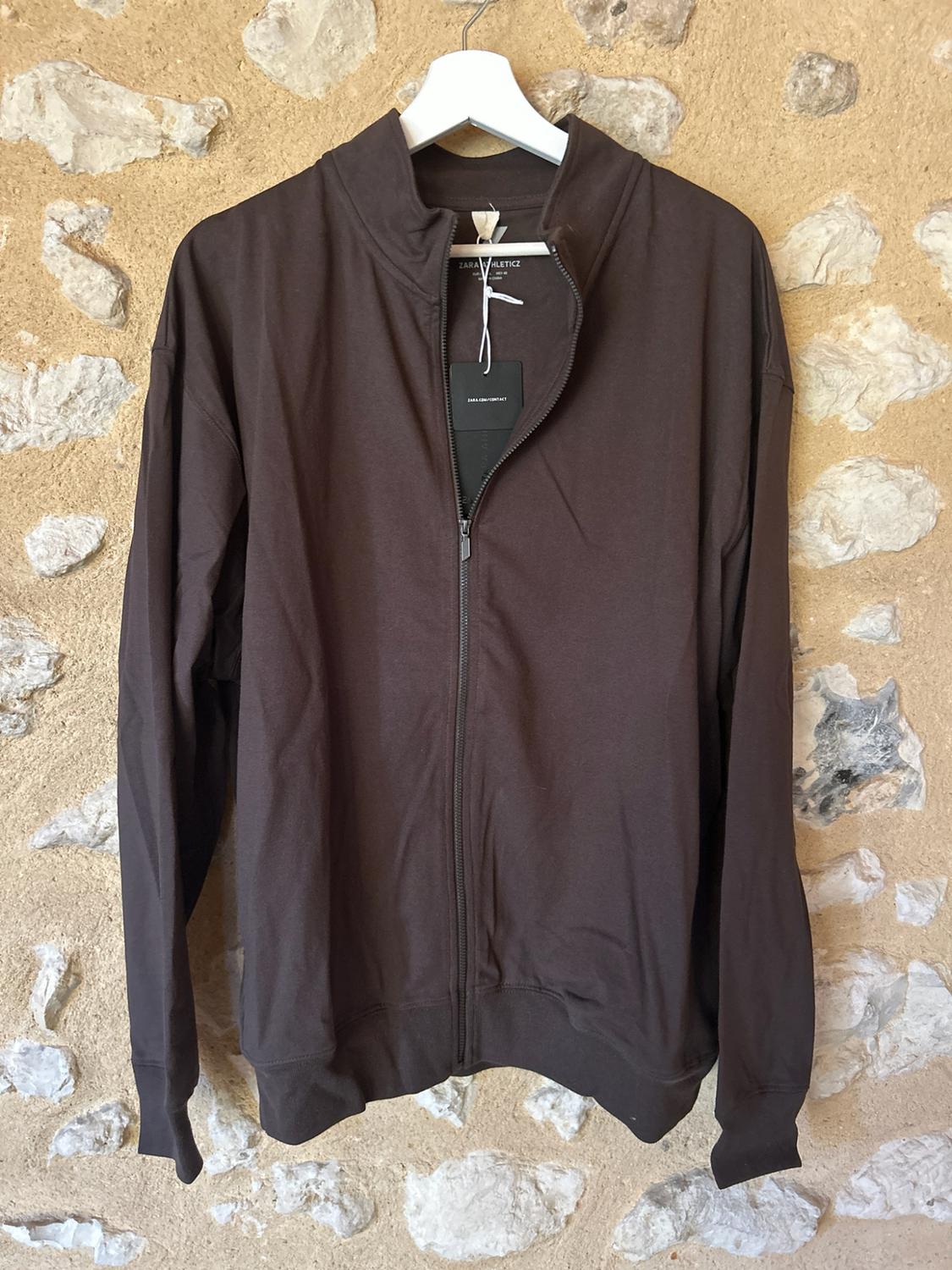 RELAXED FIT ZIP-UP SWEATSHIRT - Image 2