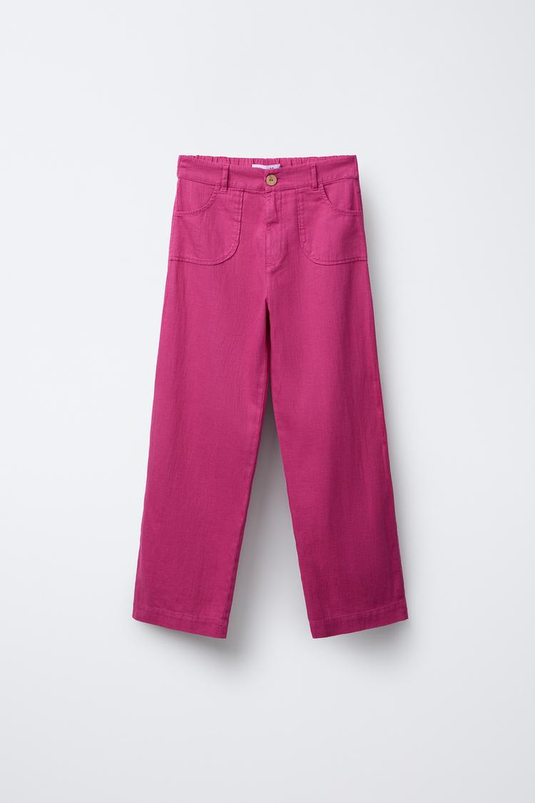 Pantalon Rosa Fucsia Zara Pantalón Rosa Fucsia T S – Hibuy Market