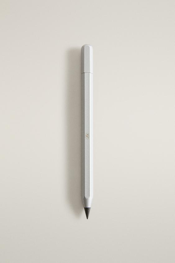 2-PEN PENCIL HOLDER - Silver by Zara - Image 0